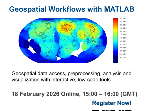 Geospatial Workflows with MATLAB – MATLAB & Simulink